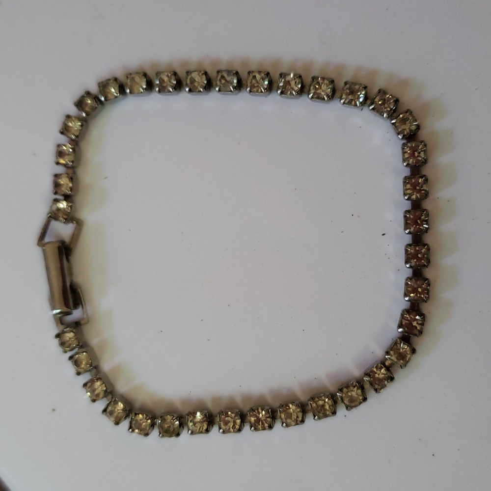 Vintage Rhinestone Jewelry Set - Picture 2 of 6